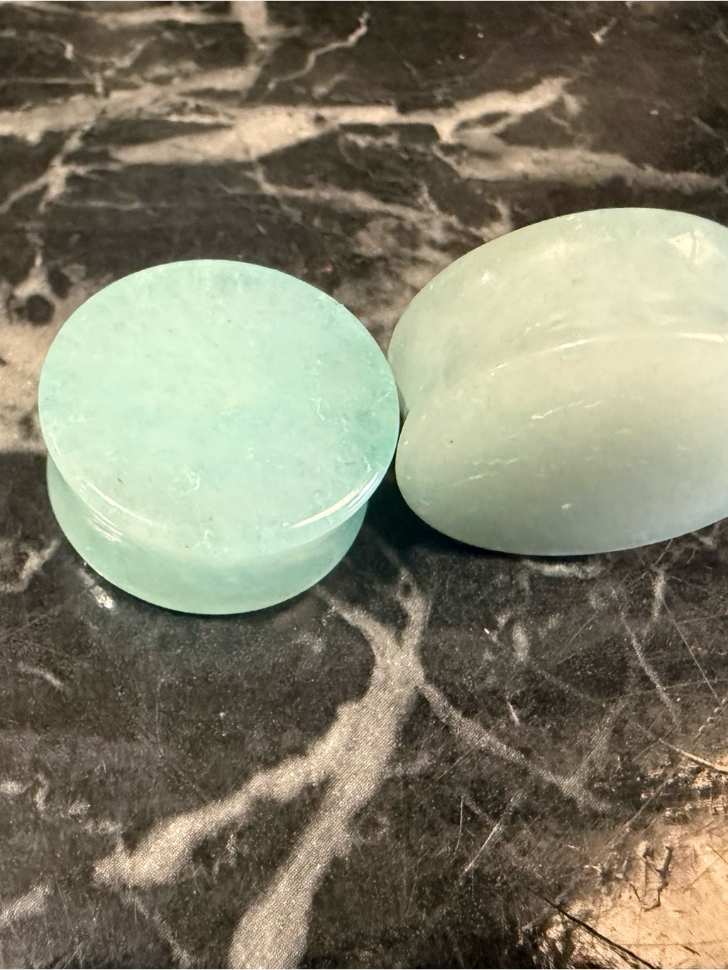 1” Aqua Stone Plugs